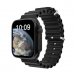 KD99 Ultra Smart Watch With Bluetooth Calling- Black Color